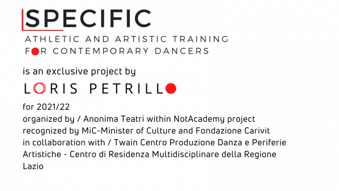 specific - credits - english SPECIFIC athletic and artistic training for contemporary dancers - credits
