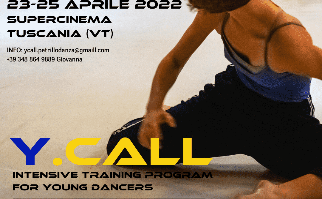 ycall per giovani danzatori - tcall per insegnanti di danza