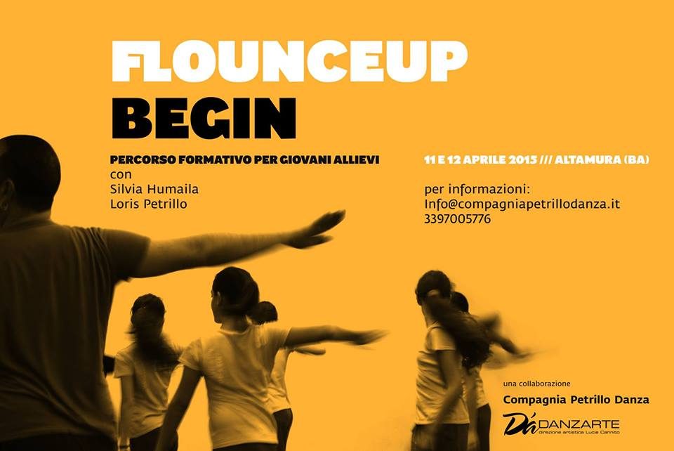 flounce up begin con Silvia Humaila e Loris Petrillo