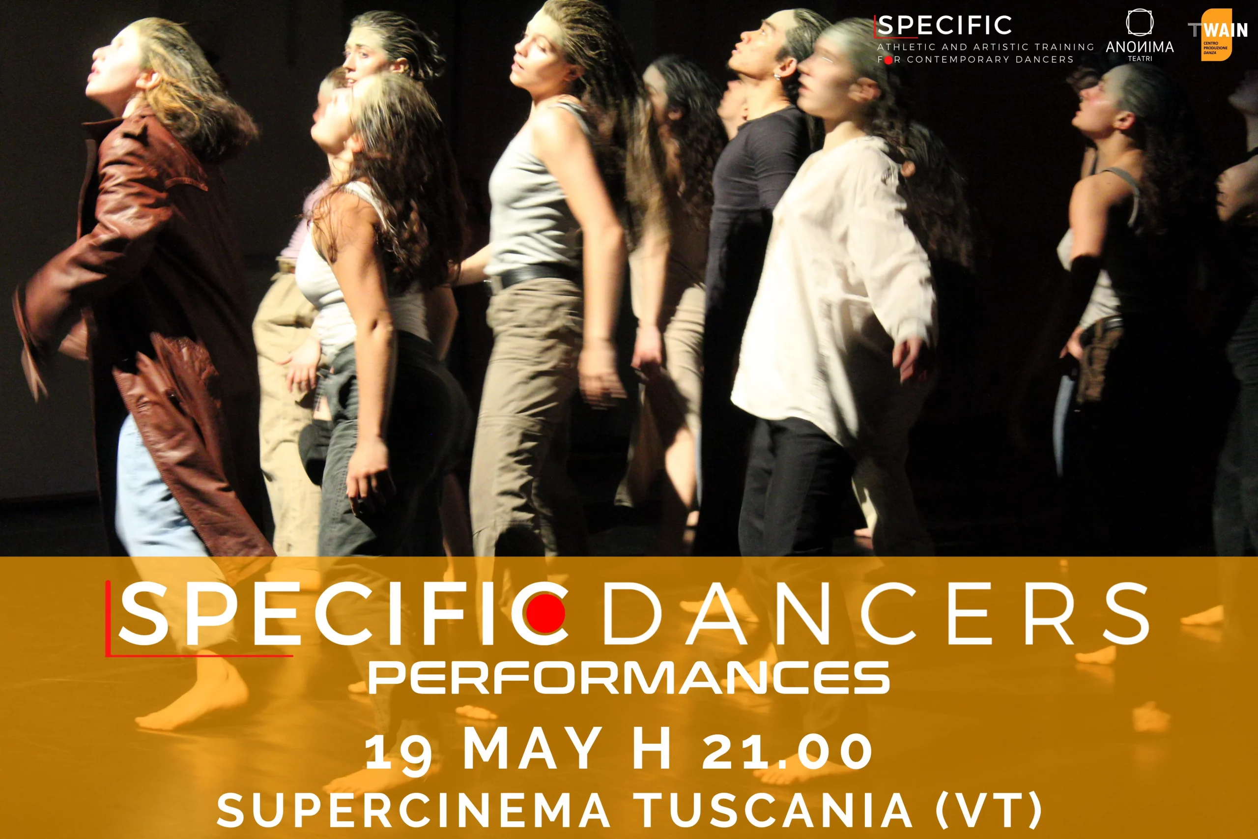 SPECIFIC dancers - performances 19 may 2024 - 19 maggio a Tuscania