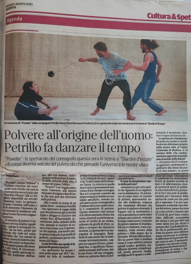 intervista a Loris Petrillo per Powder - Modena 2021